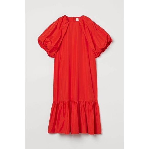 H&M Limited Collection Orange Kaftan Dress - Picture 2 of 5